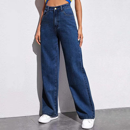 Women's High Waist Wide Leg Jeans Summer apparel & accessories