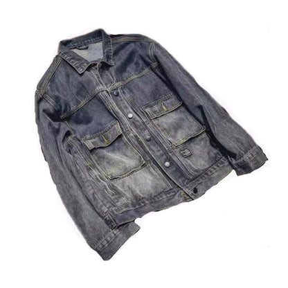 Tooling Jacket Distressed Casual Internet Hot Top apparels & accessories