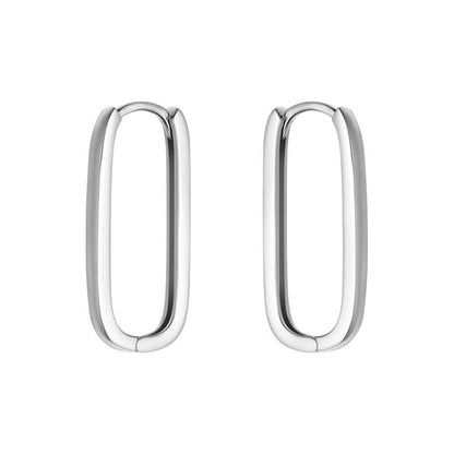 S925 Sterling Silver Trendy Earrings Temperamental Cold Style Petite Earrings Women Jewelry