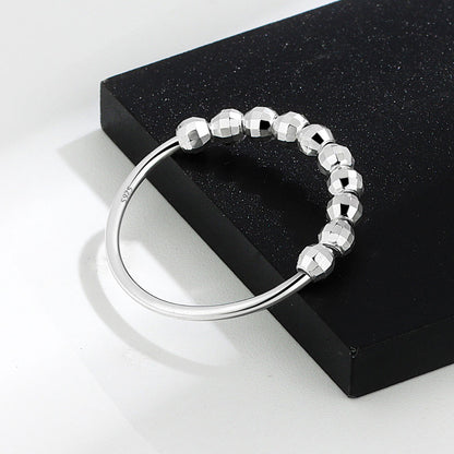 Women's Fashion Beads Movable Ring apparel & accessories