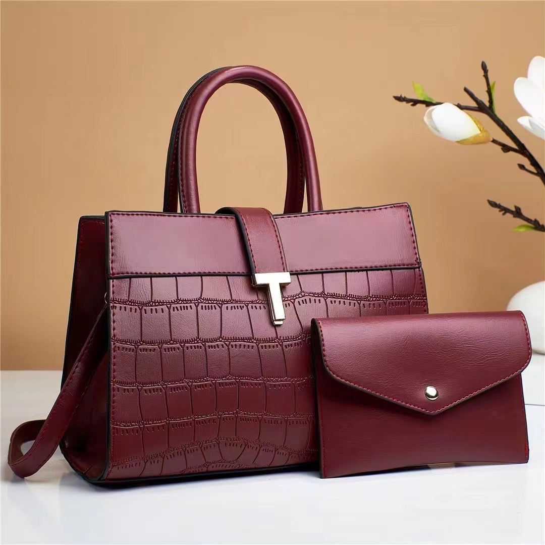 Solid Color Fashion Child And Mother Crossbody Bag apparel & accessories