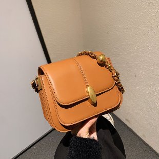 Ins Retro Fashion Chain Crossbody Square Bag Shoes & Bags