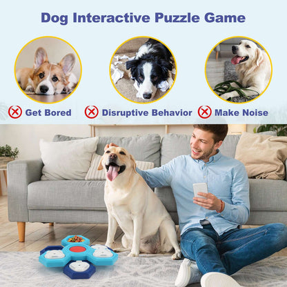 4 Layers Slow Feeder Puzzle Dog Bowls Assemble Slow Eating Bowl For Dogs Non-slip Interactive Dog Puzzle Game Slow Bowl Pet Products Dog Toys