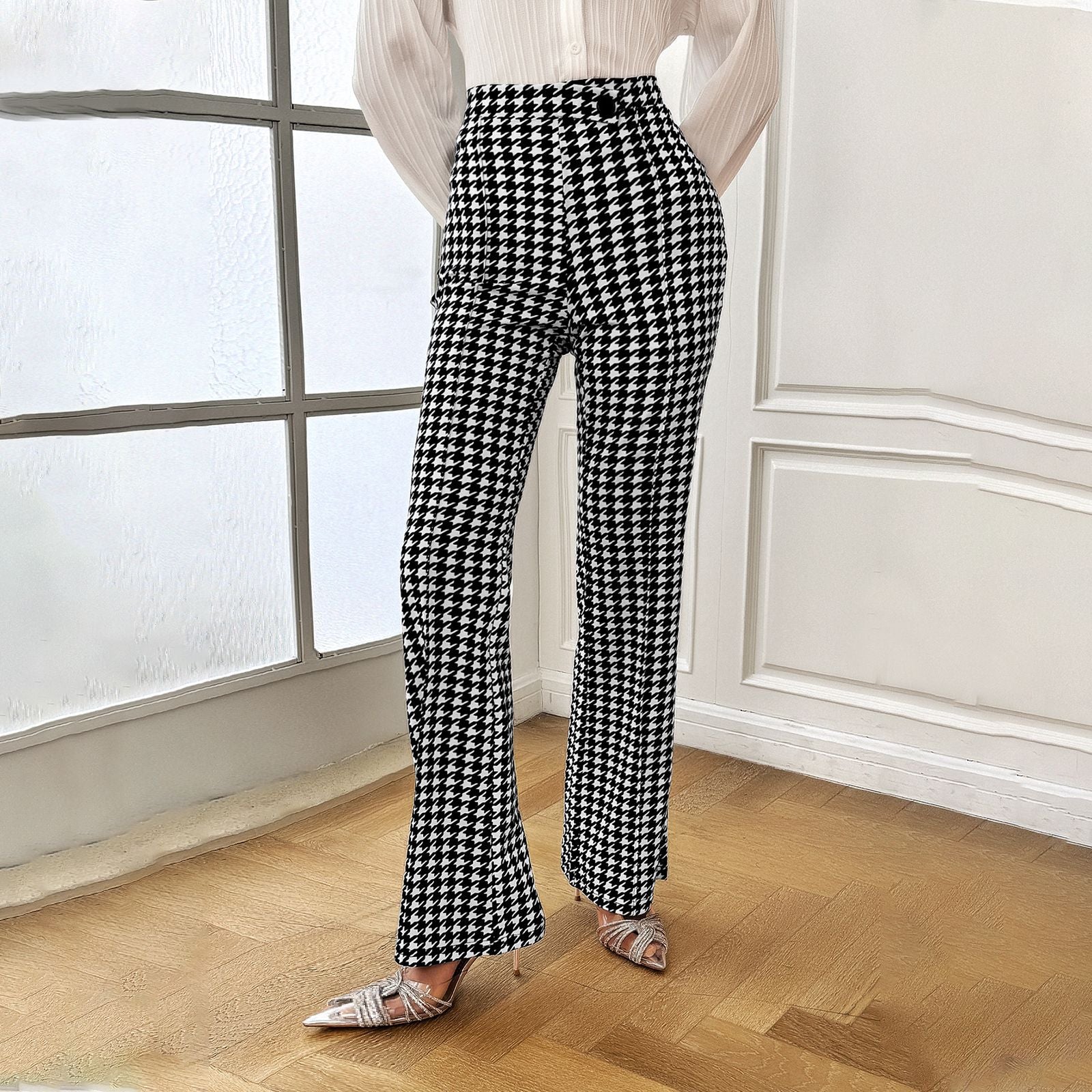 Women's Fashion Temperament Leisure Trousers apparel & accessories