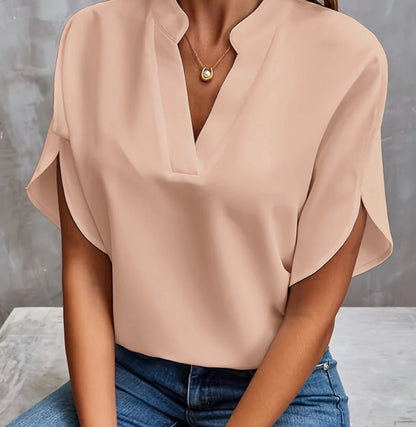 Summer Short-sleeved Chiffon Shirt apparel & accessories