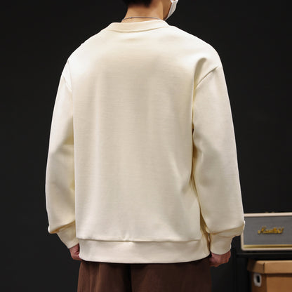 Round Neck Sweater Men's Spring Leisure Bottoming Shirt T-Shirt