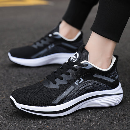 Breathable Thin Fashion Casual Flyknit Sports Mesh Shoes Shoes & Bags