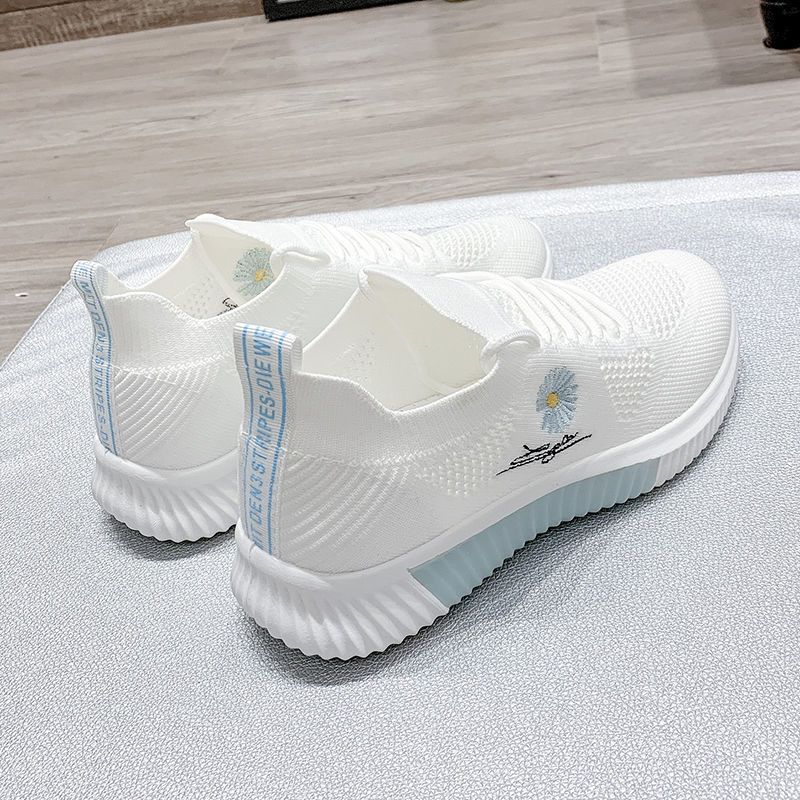 Flyknit Breathable White Shoes Shoes & Bags