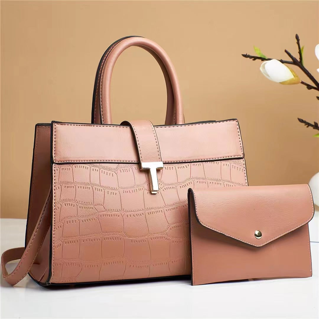 Solid Color Fashion Child And Mother Crossbody Bag apparel & accessories