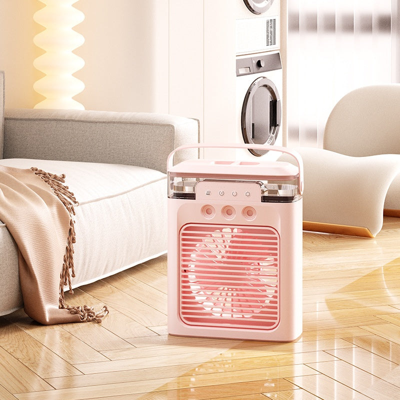 Multifunctional Humidifier Atomization Air Cooler Desktop Fan HOME