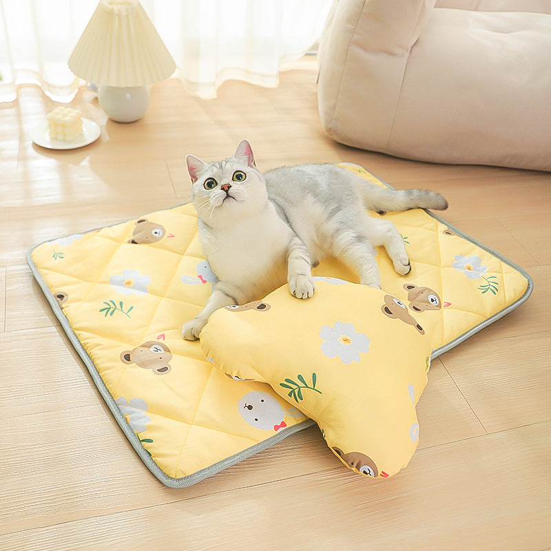 Summer Cat Sleeping Pad Pet bed