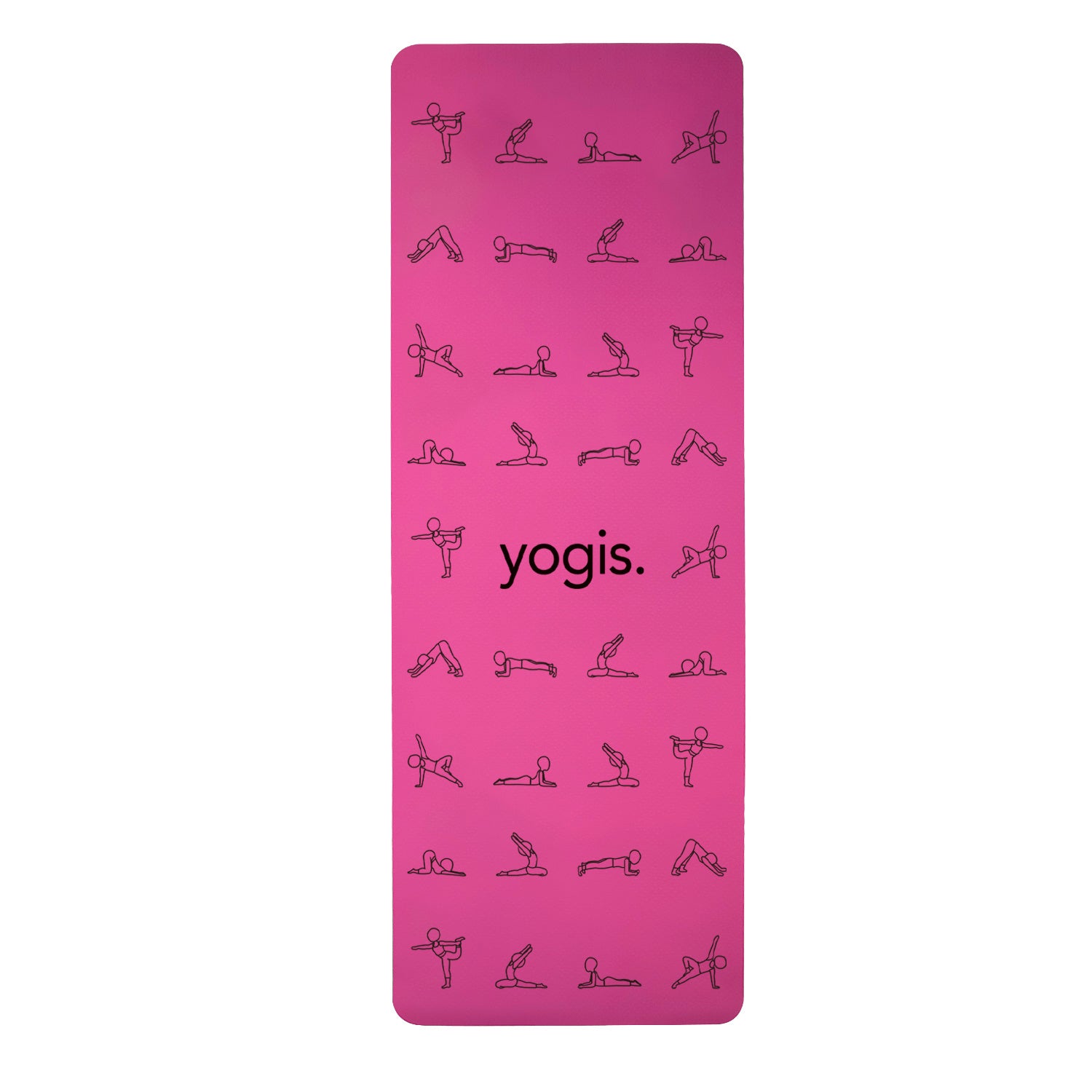 Yoga Mat Posture Line Non-slip Custom Fitness Mat For Beginners Plank Support fitness & sports