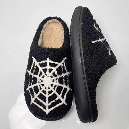 Cotton Slippers Cartoon Spider Neutral Home halloween