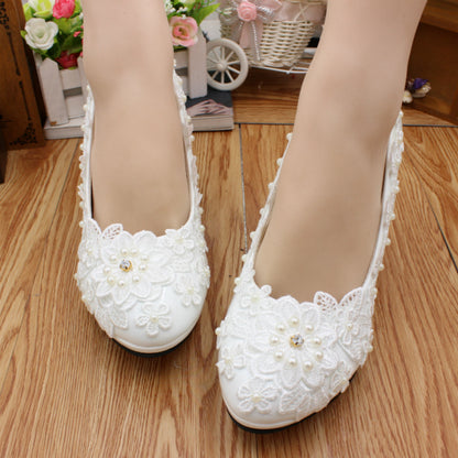 High Heel Shallow Mouth Rhinestone Wedding Shoes Shoes & Bags