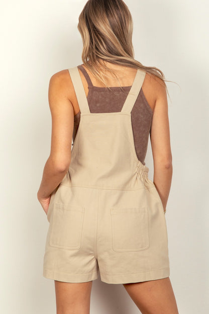 VERY J Adjustable Suspender Overalls with Pockets Dresses & Tops