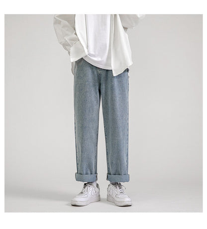 Wide Leg Jeans Men's Straight Loose Dad Jeans apparel & accessories