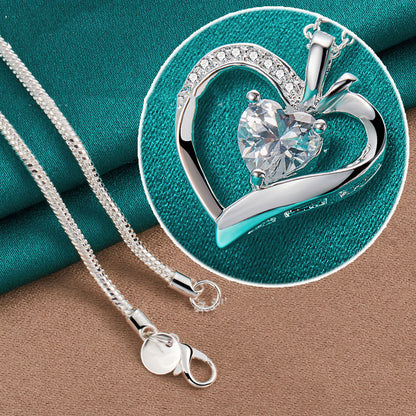 Love Diamond Pendant Jewelry Necklace Jewelry