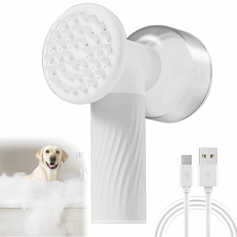 Dog Cat Bath Brush Automatic Foaming Pet brush