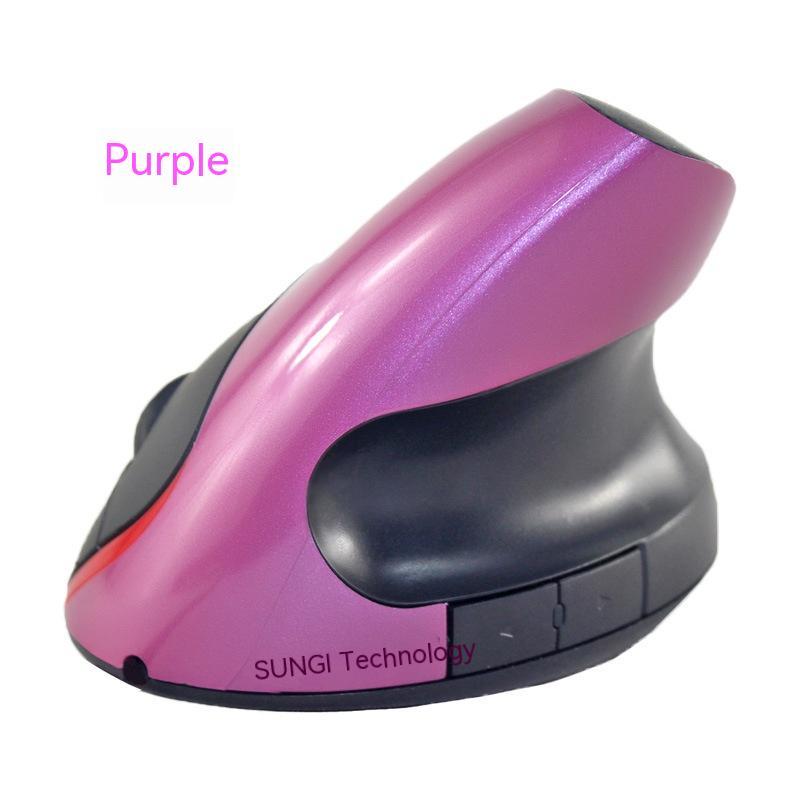 Wireless Vertical Vertical Rechargeable Battery Mouse Ergonomic Grip Mouse Gadgets