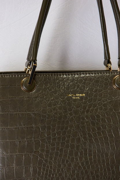 David Jones Texture PU Leather Handbag Accessories for women