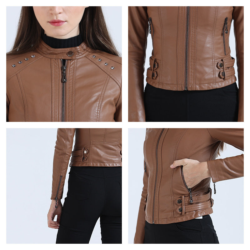 Ladies Black Commuter Zipper Jacket apparels & accessories