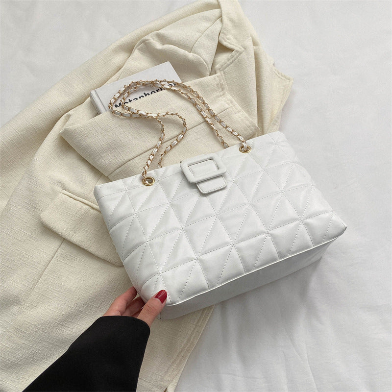 Women Shoulder Trendy Chic Chanel-style Rhombus Chain Bag Shoes & Bags