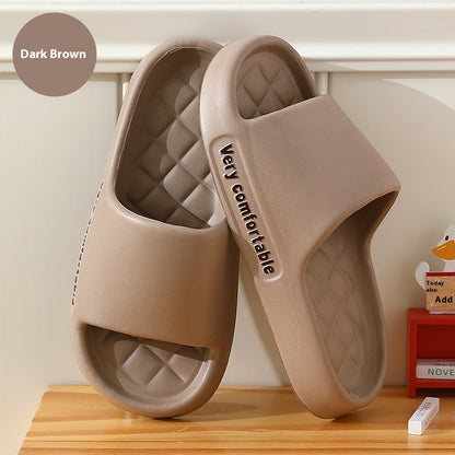 Summer Rhombus Slipper Indoor Shoes & Bags