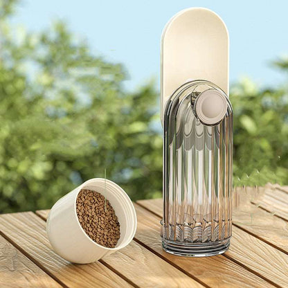 Pet Portable water bottle Cup Pet feeder