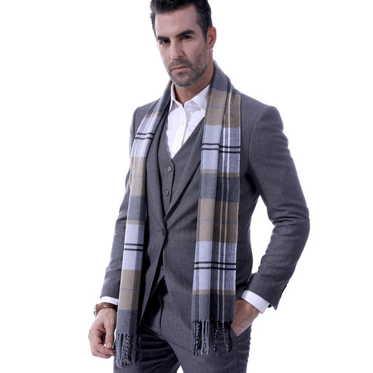 Man Scarf Male Middle-aged Student Men's Scarves