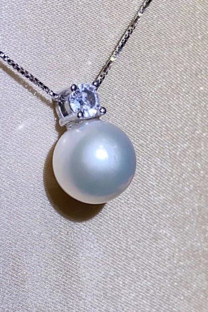 Freshwater Pearl 925 Sterling Silver Necklace apparel & accessories