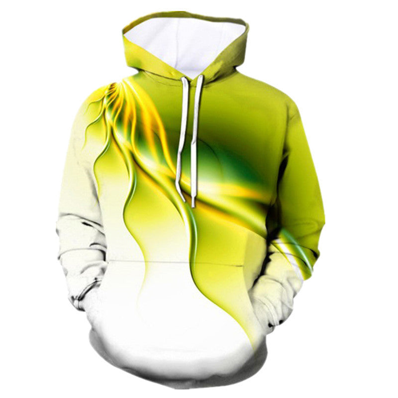 Color Lightning Peripheral Series 3D Digital Printing Sweater apparels & accessories