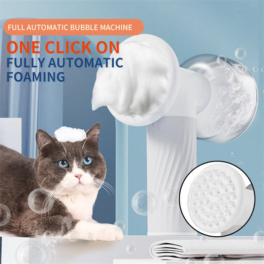 Dog Cat Bath Brush Automatic Foaming Pet brush