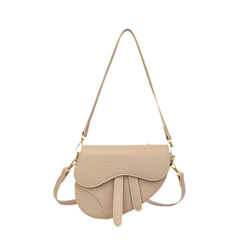 Women's Simple Shoulder Saddle Crossbody Bag apparel & accessories