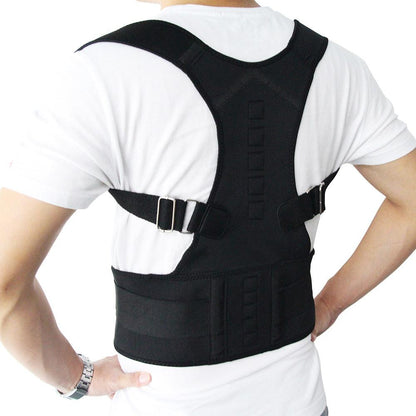 Adjustable Magnetic Posture Corrector Corset Lumbar Support fitness accessory