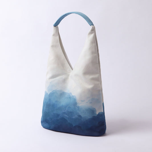 Simple Artistic Canvas Bag Female Large Capacity Shoulder Bag apparels & accessories