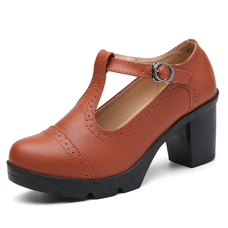 Round Head Women's Fashion Shoes Shoes & Bags