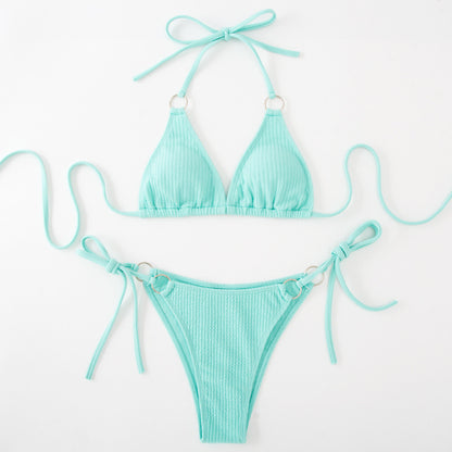 Sexy Bikini Set Summer Side Tie Thong apparel & accessories