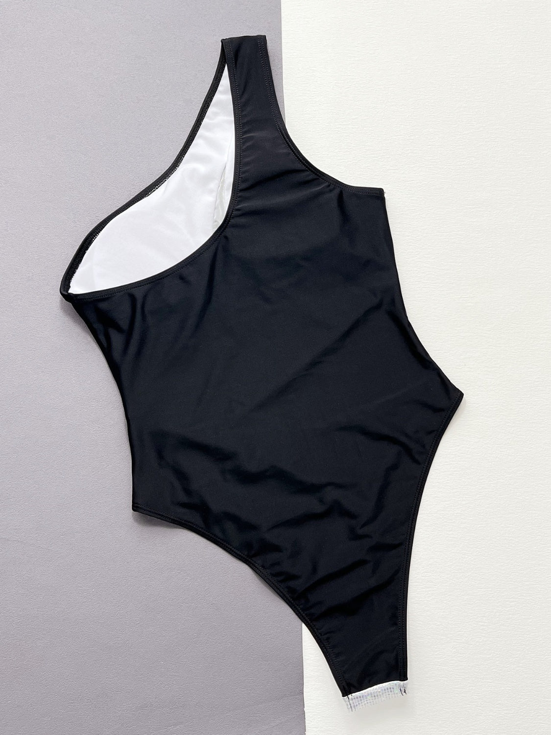 Contrast Panel One-Piece Swimsuit apparel & accessories