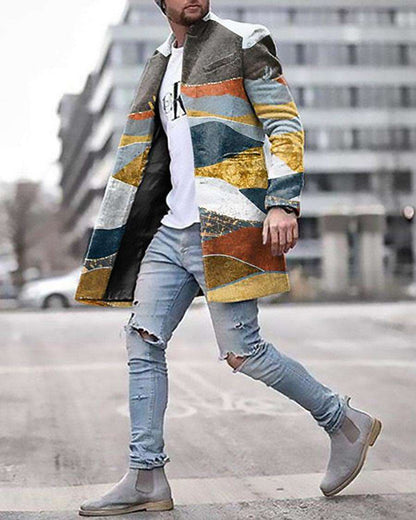 American New Men's Woolen Coat Winter clothes for men