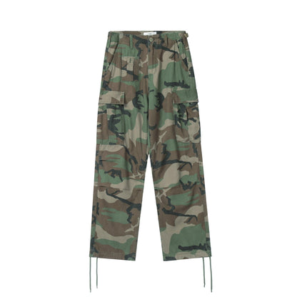 American Retro Hip Hop Camouflage Pants Men Pants & Jeans