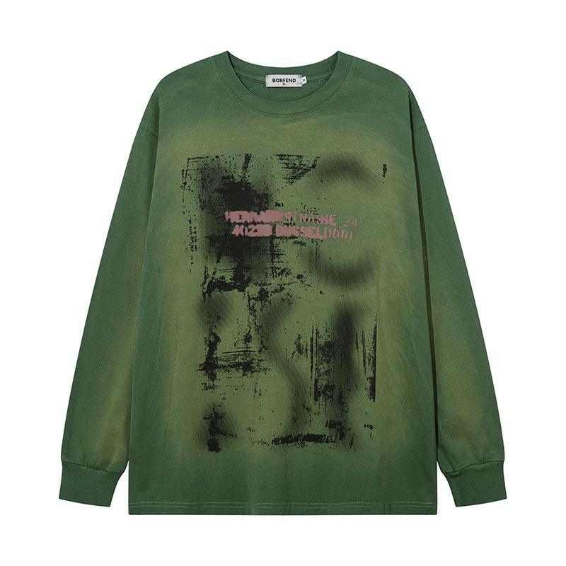 American Tie-dye Long Sleeve T-shirt T-Shirts & hoodies