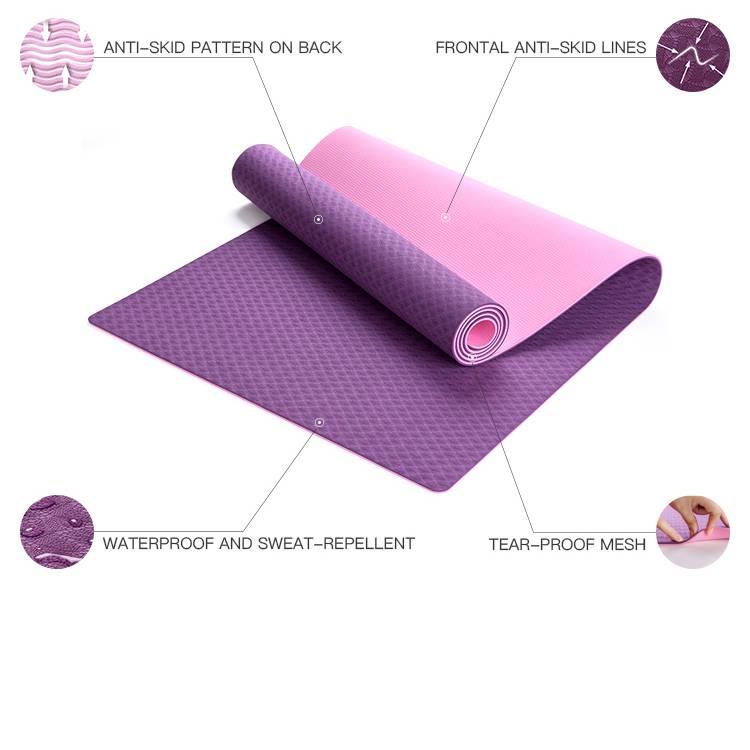 Antiskid fitness dance yoga mat fitness & Sports