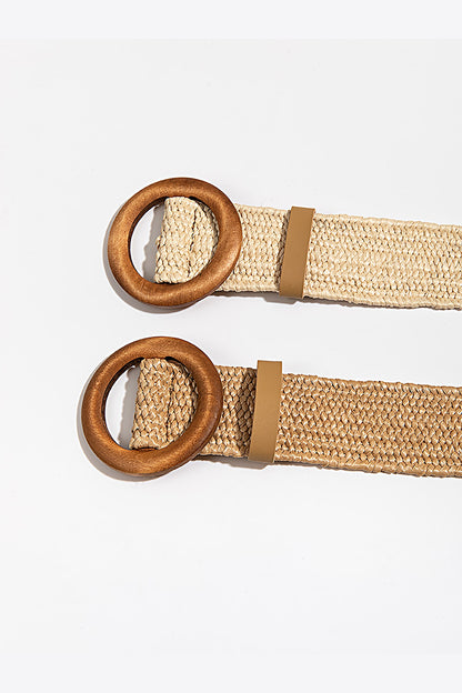 Polypropylene Woven Round Buckle Belt apparel & accessories