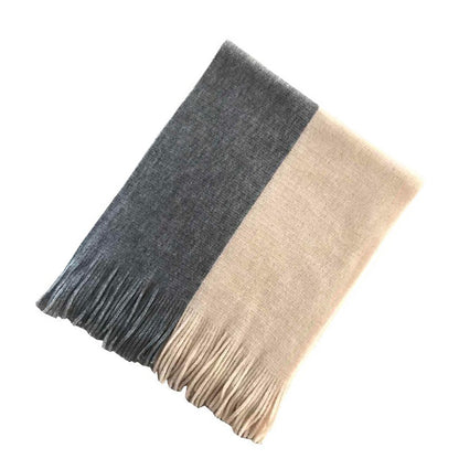 Men's Fashionable And Versatile Simple Woolen Scarf Men's Scarves