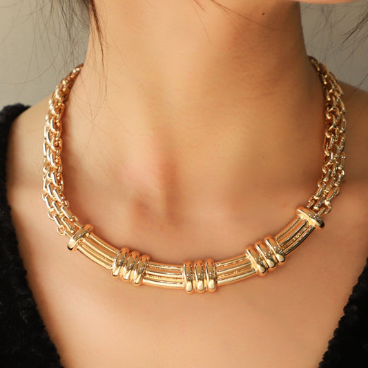 Alloy Iron Chain Necklace apparel & accessories