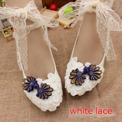 Low Heel Plus Size Bridal Shoes Shoes & Bags