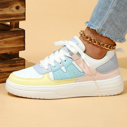 Trendy Fashion Couple Platform Sneakers Shoes & Bags