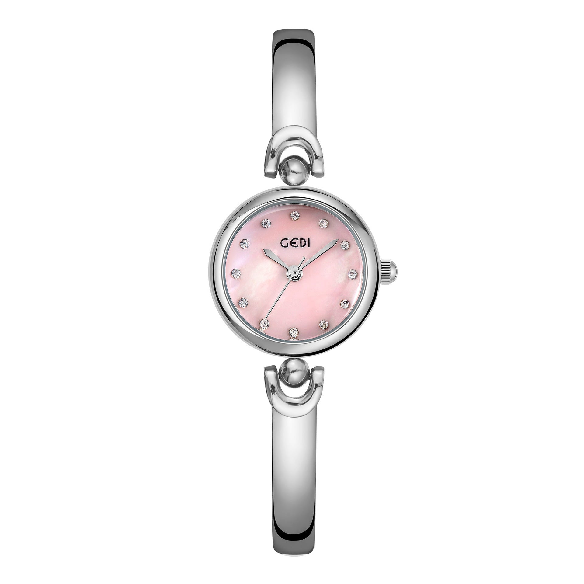 Simple Design Small Exquisite Round Dial Bangle Watch Quartz Watch Jewelry