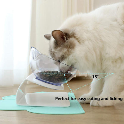 Non Slip Double Pet feeder Bowl With Raised Stand Pet feeder