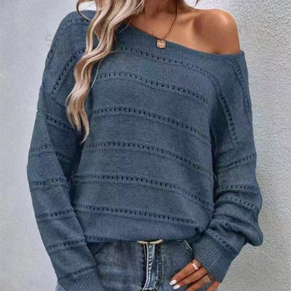 Women's Loose Slouchy Casual Knit Top apparels & accessories